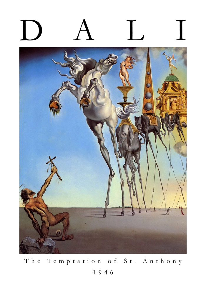 Πόστερ DALI - THE TEMPTATION OF ST ANTHONY