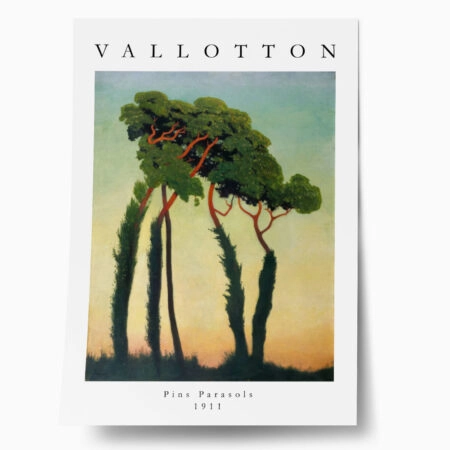Πόστερ FELIX VALLOTTON - PINS PARASOLS - Διασημοι Ζωγραφοι Sticky 1