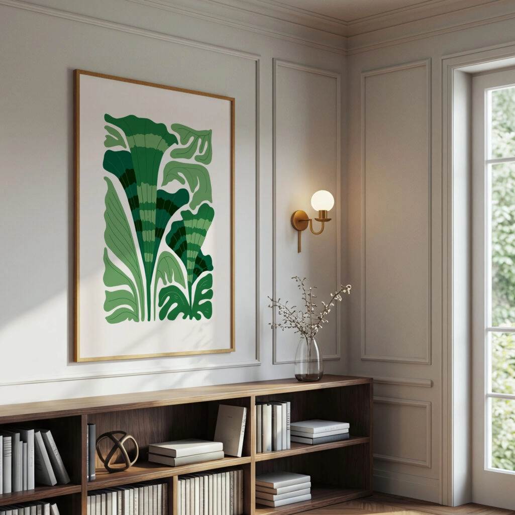 Πόστερ FLORAL MATISSE STYLE 2