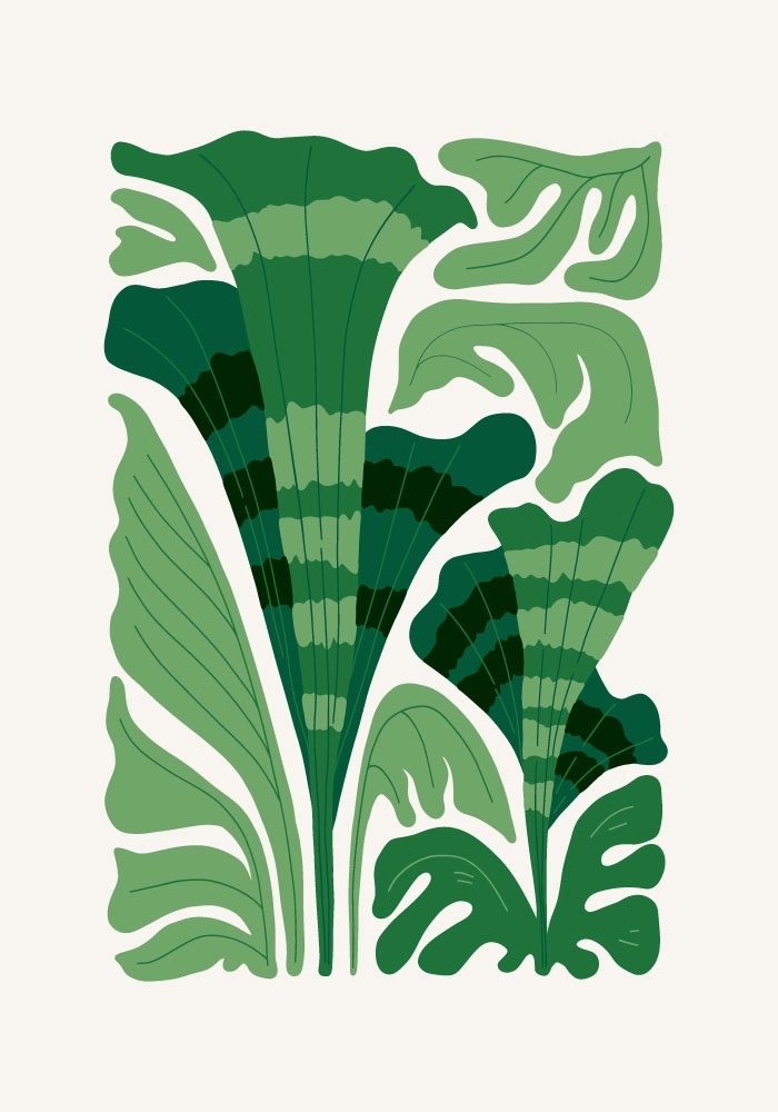 Πόστερ FLORAL MATISSE STYLE 2