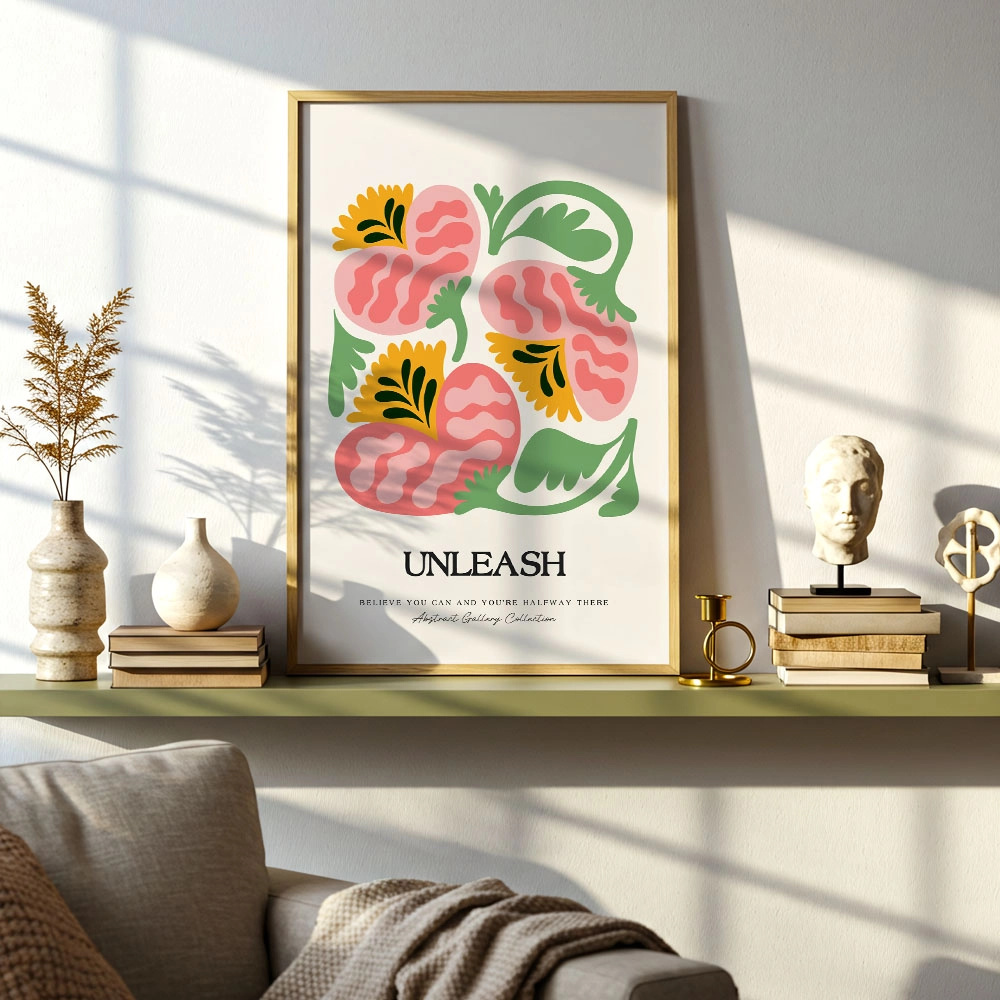 Πόστερ FLORAL MATISSE STYLE 3