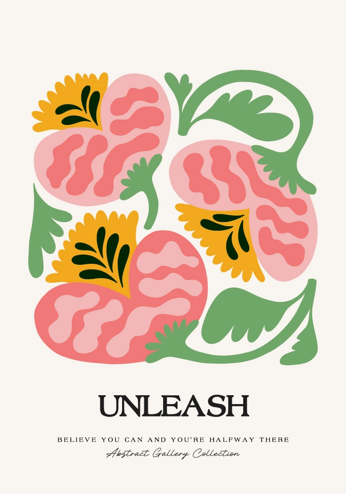 Πόστερ FLORAL MATISSE STYLE 3