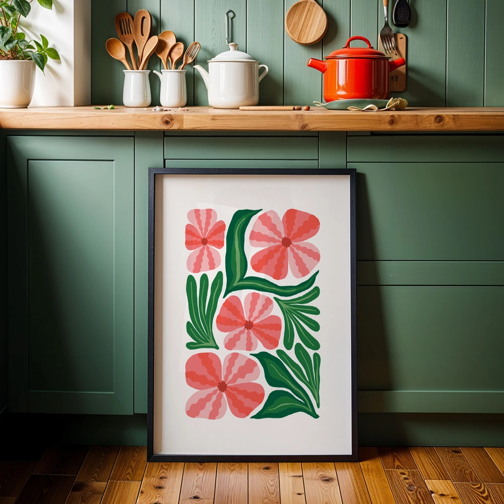 Πόστερ FLORAL MATISSE STYLE 6