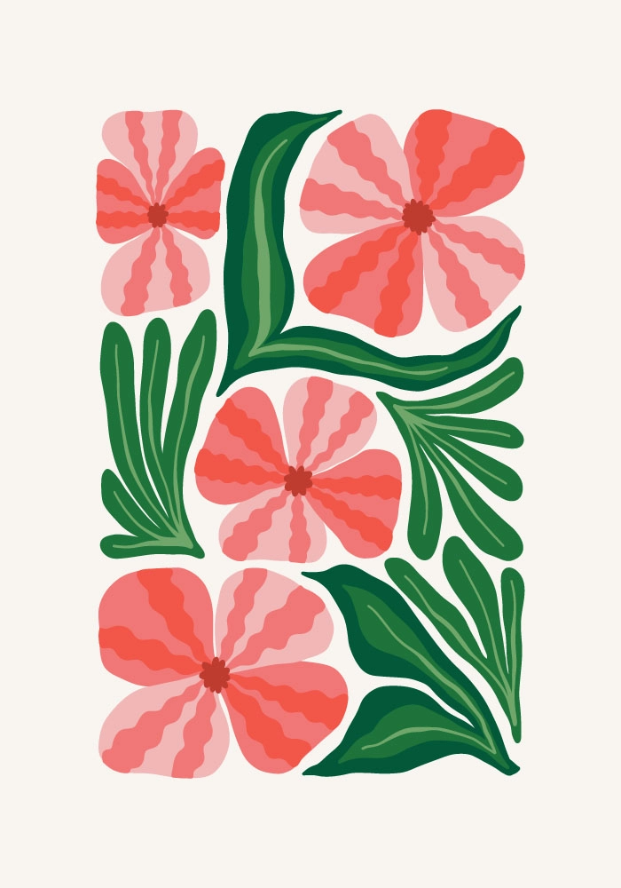 Πόστερ FLORAL MATISSE STYLE 6