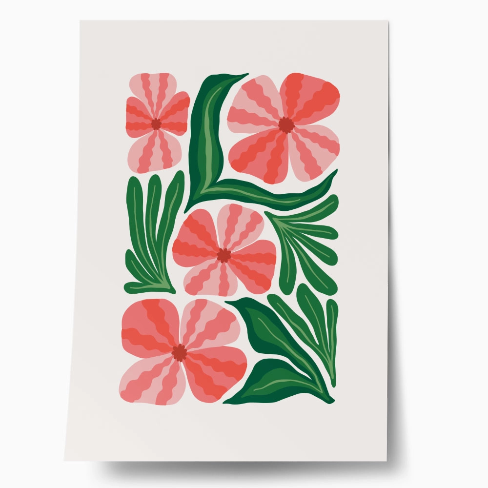 Πόστερ FLORAL MATISSE STYLE 6