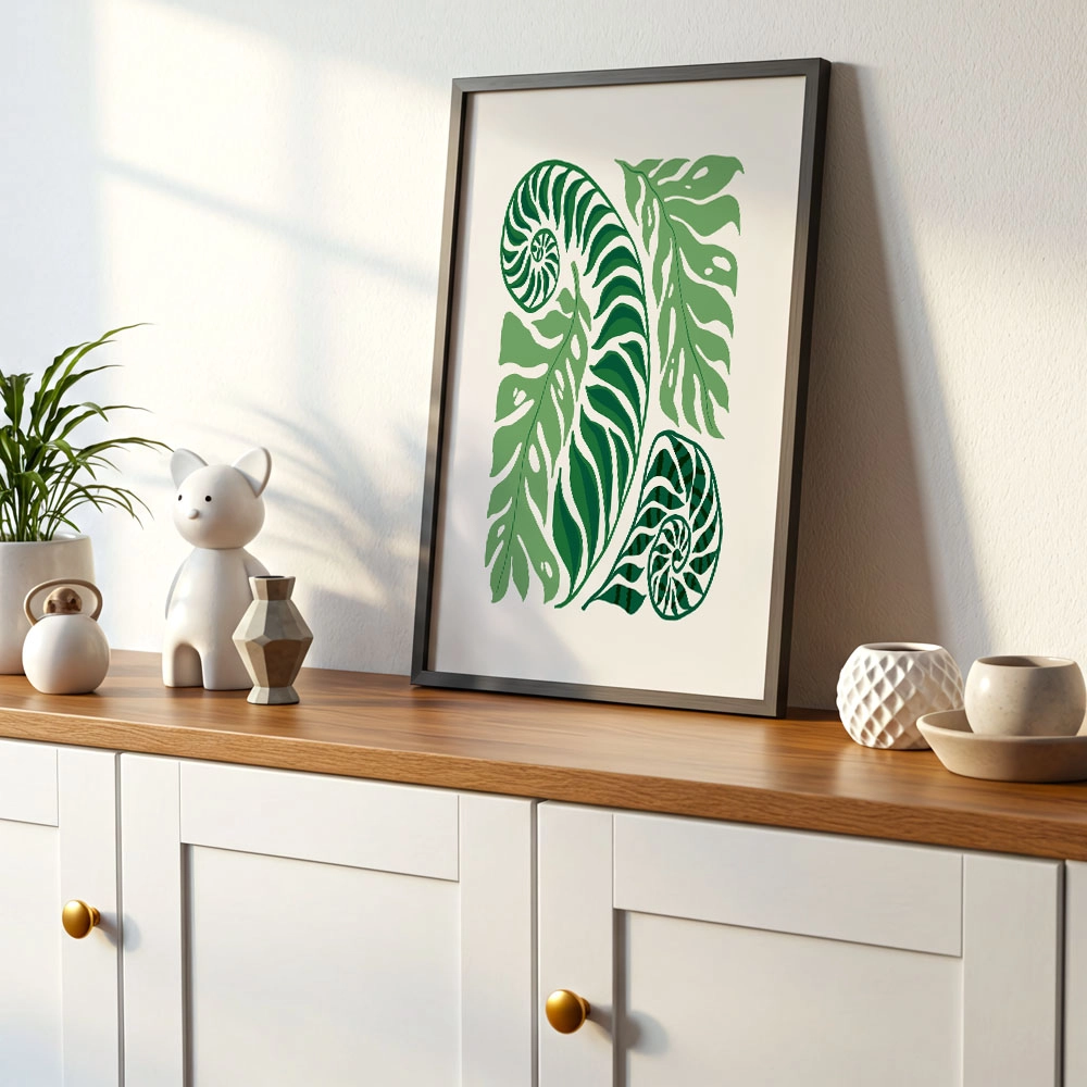 Πόστερ FLORAL MATISSE STYLE