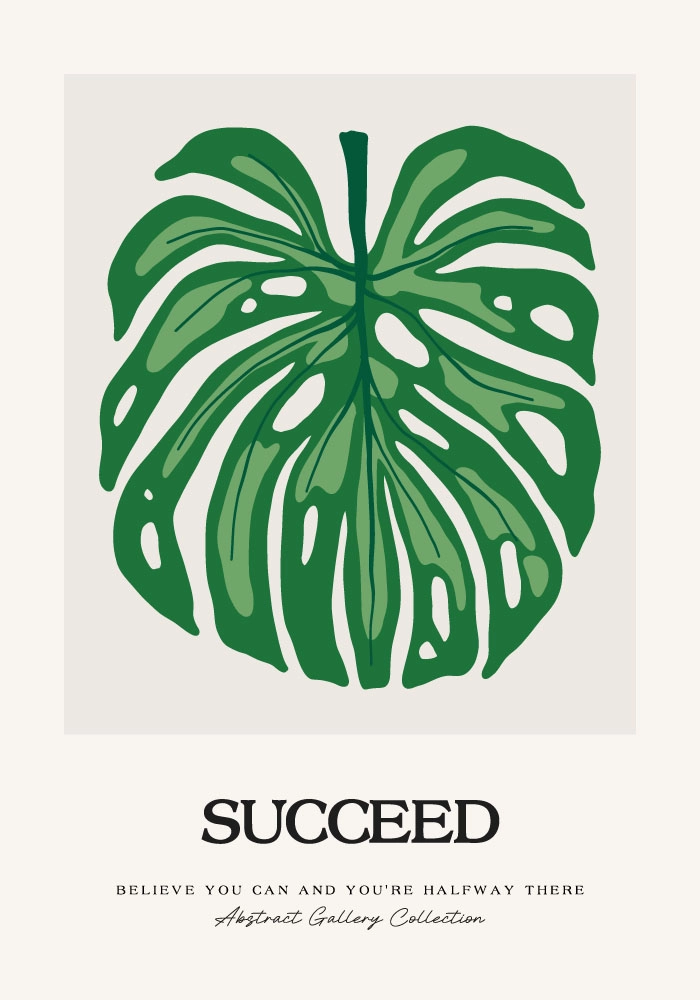 Πόστερ FLORAL SUCCEED MATISSE STYLE