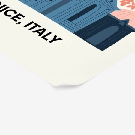 Πόστερ FLORAL TRAVEL SAINT MARK'S BASILICA - Πολεις - Χαρτες Sticky 2