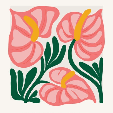 Πόστερ FLOWER MARKET MATISSE STYLE - Botanical - Λουλούδια Sticky 3