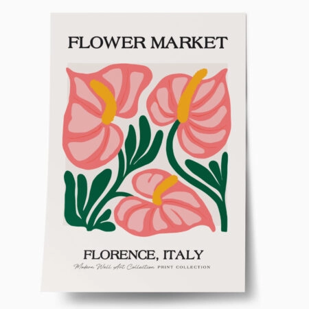 Πόστερ FLOWER MARKET MATISSE STYLE - Botanical - Λουλούδια Sticky 1