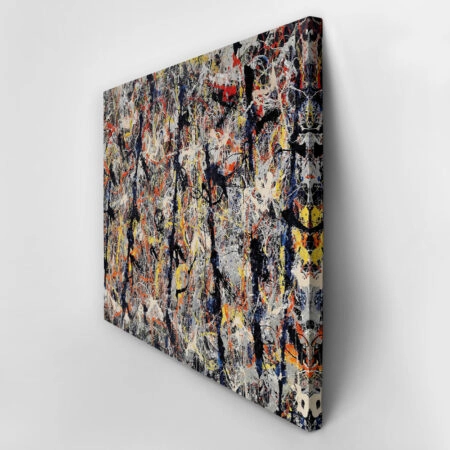 Πινακας σε καμβά JACKSON POLLOCK - BLUE POLES - Pollock Jackson Sticky 3