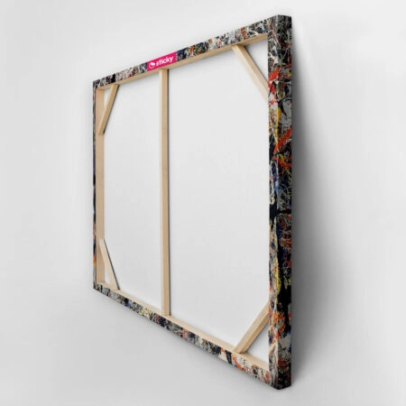 Πινακας σε καμβά JACKSON POLLOCK - BLUE POLES - Pollock Jackson Sticky 4