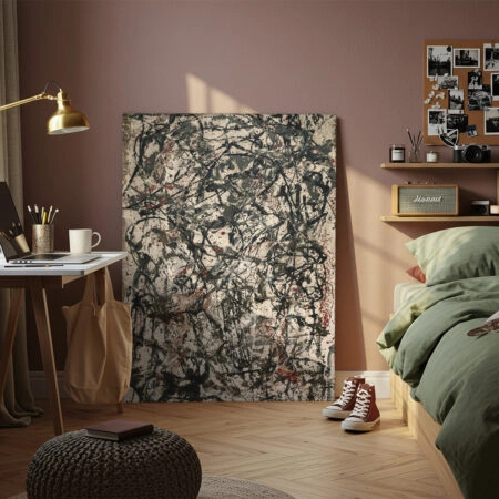 Πινακας σε καμβά JACKSON POLLOCK - ENCHANTED FOREST 1947