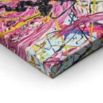 Πινακας σε καμβά JACKSON POLLOCK - EYES BLIND SPOTS