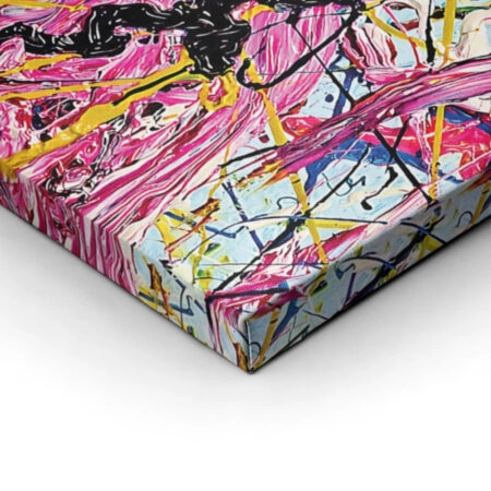 Πινακας σε καμβά JACKSON POLLOCK - EYES BLIND SPOTS - Pollock Jackson Sticky 2