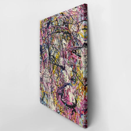 Πινακας σε καμβά JACKSON POLLOCK - EYES BLIND SPOTS - Pollock Jackson Sticky 3