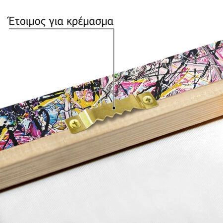 Πινακας σε καμβά JACKSON POLLOCK - EYES BLIND SPOTS - Pollock Jackson Sticky 5
