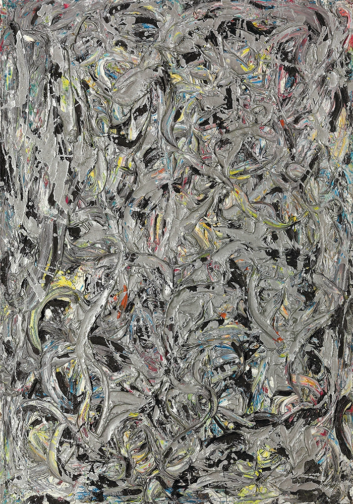 Πινακας σε καμβά JACKSON POLLOCK - EYES IN THE HEAT 1946