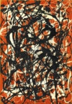 Πινακας σε καμβά JACKSON POLLOCK - FREE FORM 1946