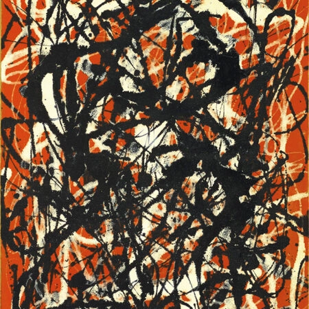 Πινακας σε καμβά JACKSON POLLOCK - FREE FORM 1946 - Pollock Jackson Sticky 6