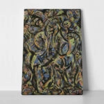 Πινακας σε καμβά JACKSON POLLOCK - GOTHIC  1944