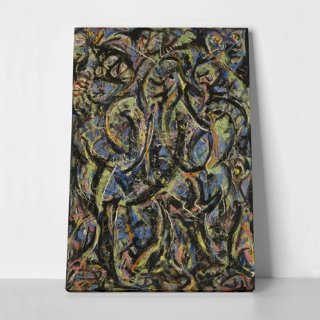 Πινακας σε καμβά JACKSON POLLOCK - GOTHIC  1944 - Pollock Jackson Sticky 1