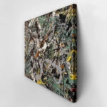 Πινακας σε καμβά JACKSON POLLOCK - GREEN SILVER