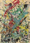 Πινακας σε καμβά JACKSON POLLOCK - NUMBER 16 1949