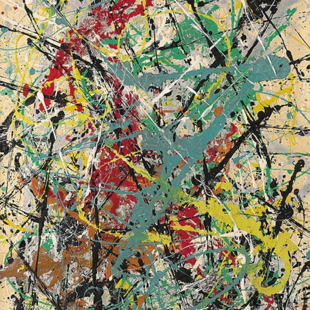 Πινακας σε καμβά JACKSON POLLOCK - NUMBER 16 1949 - Pollock Jackson Sticky 6