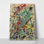 Πινακας σε καμβά JACKSON POLLOCK - NUMBER 16 1949