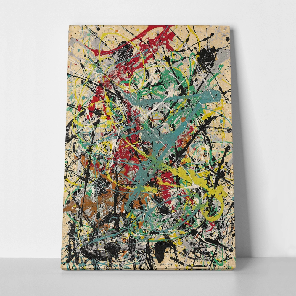 Πινακας σε καμβά JACKSON POLLOCK - NUMBER 16 1949