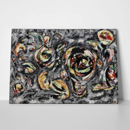 Πινακας σε καμβά JACKSON POLLOCK - OCEN GREYNESS - Pollock Jackson Sticky 1
