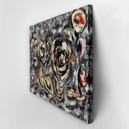 Πινακας σε καμβά JACKSON POLLOCK - OCEN GREYNESS - Pollock Jackson Sticky 3