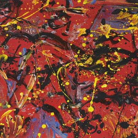 Πινακας σε καμβά JACKSON POLLOCK - RED COMPOSITION 1946 - Pollock Jackson Sticky 6