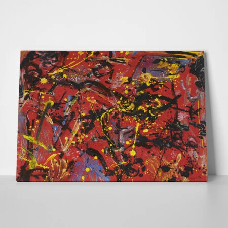 Πινακας σε καμβά JACKSON POLLOCK - RED COMPOSITION 1946 - Pollock Jackson Sticky 1