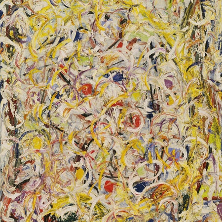 Πινακας σε καμβά JACKSON POLLOCK - SHIMMERING SUBSTANCE 1946 - Pollock Jackson Sticky 6
