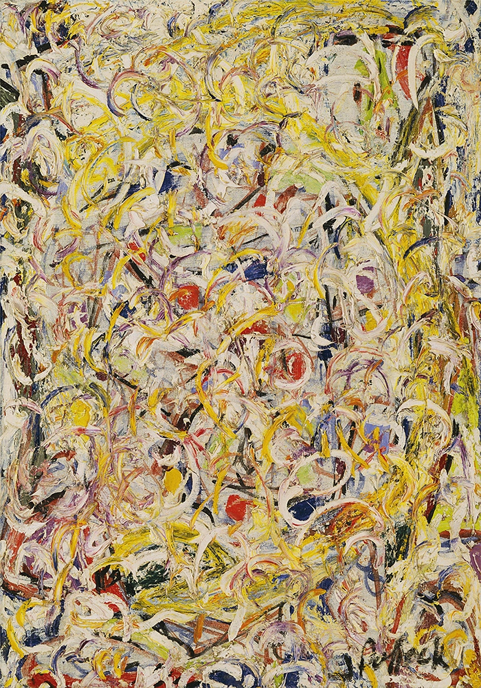 Πινακας σε καμβά JACKSON POLLOCK - SHIMMERING SUBSTANCE 1946