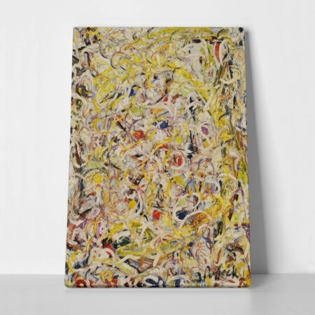 Πινακας σε καμβά JACKSON POLLOCK - SHIMMERING SUBSTANCE 1946 - Pollock Jackson Sticky 1
