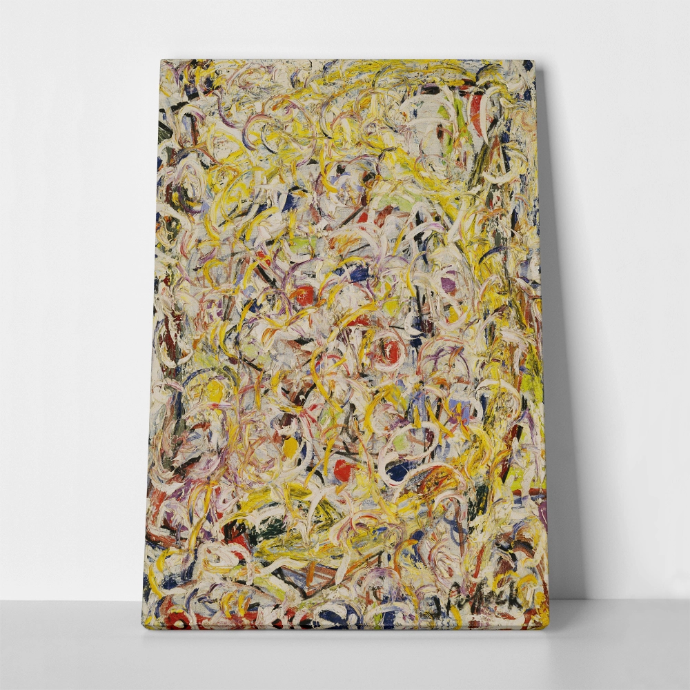 Πινακας σε καμβά JACKSON POLLOCK - SHIMMERING SUBSTANCE 1946