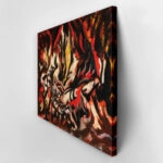 Πινακας σε καμβά JACKSON POLLOCK - THE FLAME