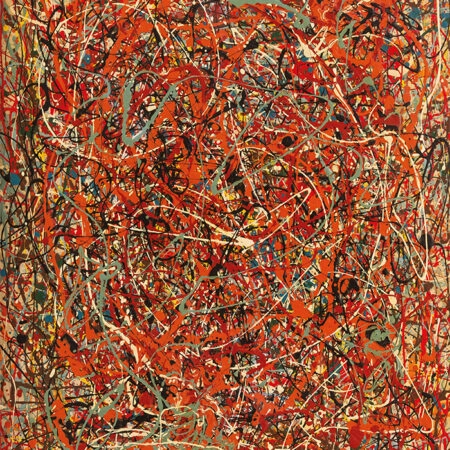 Πινακας σε καμβά JACKSON POLLOCK - THE FURY 1943 - Pollock Jackson Sticky 6