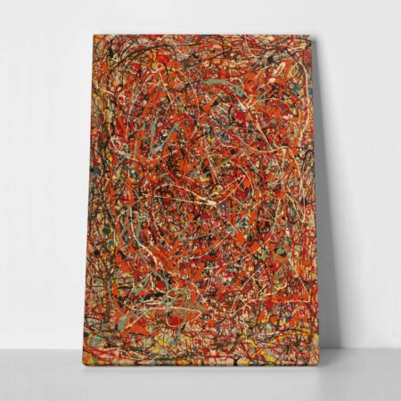 Πινακας σε καμβά JACKSON POLLOCK - THE FURY 1943 - Pollock Jackson Sticky 1