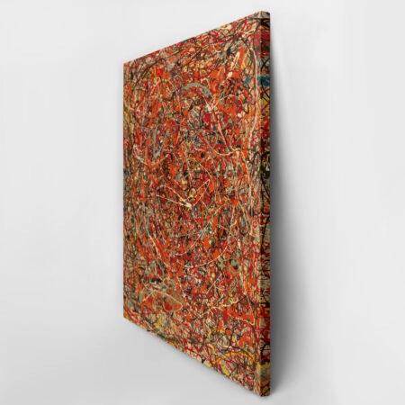 Πινακας σε καμβά JACKSON POLLOCK - THE FURY 1943 - Pollock Jackson Sticky 3