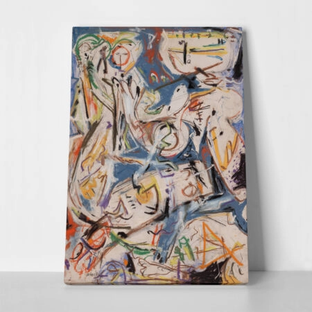 Πινακας σε καμβά JACKSON POLLOCK - UNTITLED 1945 - Pollock Jackson Sticky 1