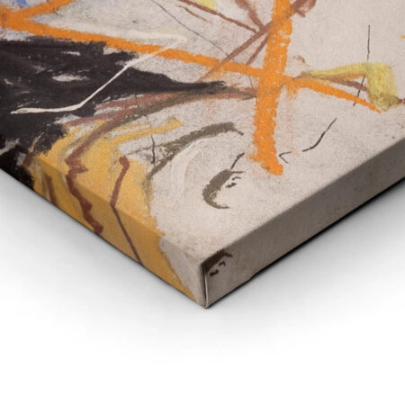 Πινακας σε καμβά JACKSON POLLOCK - UNTITLED 1945 - Pollock Jackson Sticky 2
