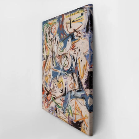 Πινακας σε καμβά JACKSON POLLOCK - UNTITLED 1945 - Pollock Jackson Sticky 3