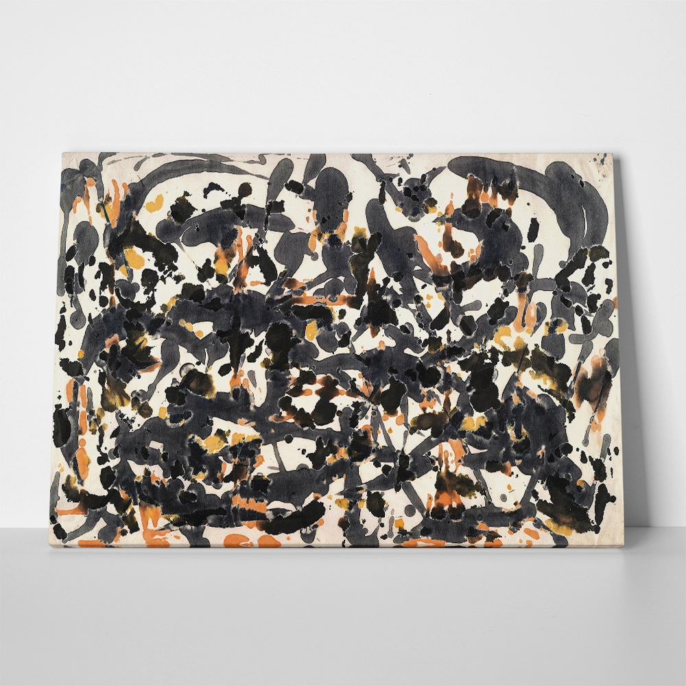 Πινακας σε καμβά JACKSON POLLOCK - UNTITLED 1948