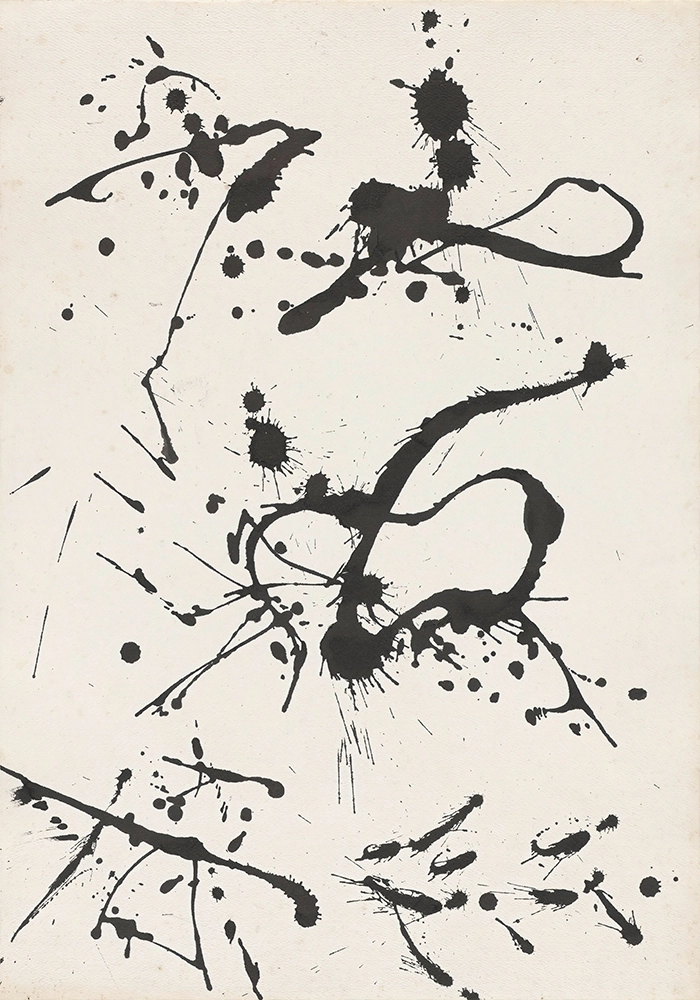 Πινακας σε καμβά JACKSON POLLOCK - UNTITLED C 1950