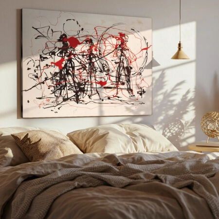 Πινακας σε καμβά JACKSON POLLOCK - UNTITLED no2