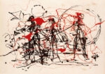 Πινακας σε καμβά JACKSON POLLOCK - UNTITLED no2